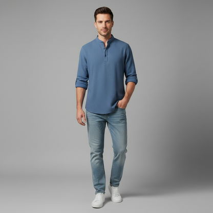 Men's Casual Button Down Shirt | Summer Style