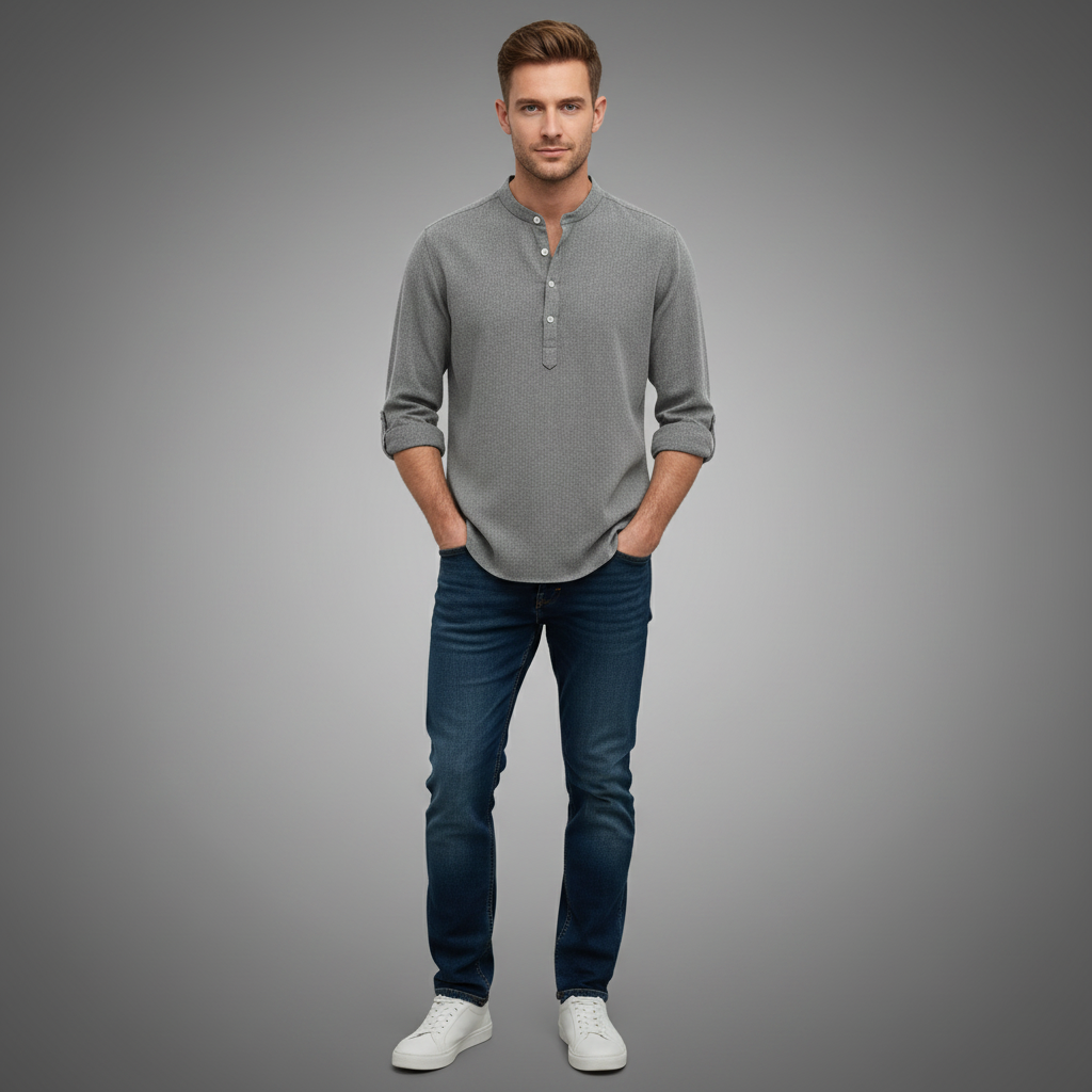 Men's Casual Half Sleeve Shirt | Stylish Everyday Wear