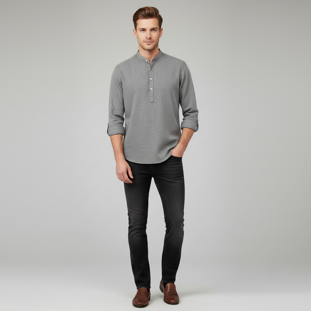 Men's Casual Half Sleeve Shirt | Stylish Everyday Wear