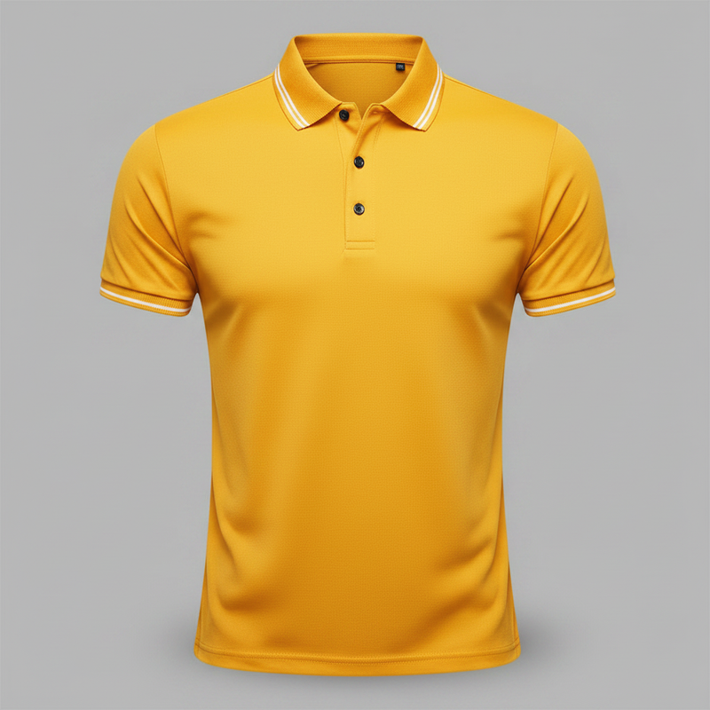 Men's Slim Fit Polo Shirt | Short Sleeve Casual Top