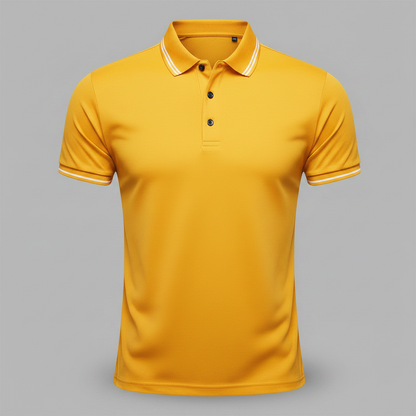Men's Slim Fit Polo Shirt | Short Sleeve Casual Top