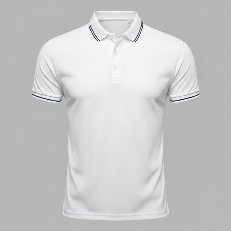 Men's Slim Fit Polo Shirt | Short Sleeve Casual Top