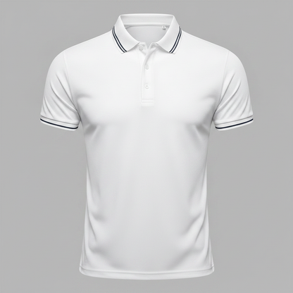 Men's Slim Fit Polo Shirt | Short Sleeve Casual Top