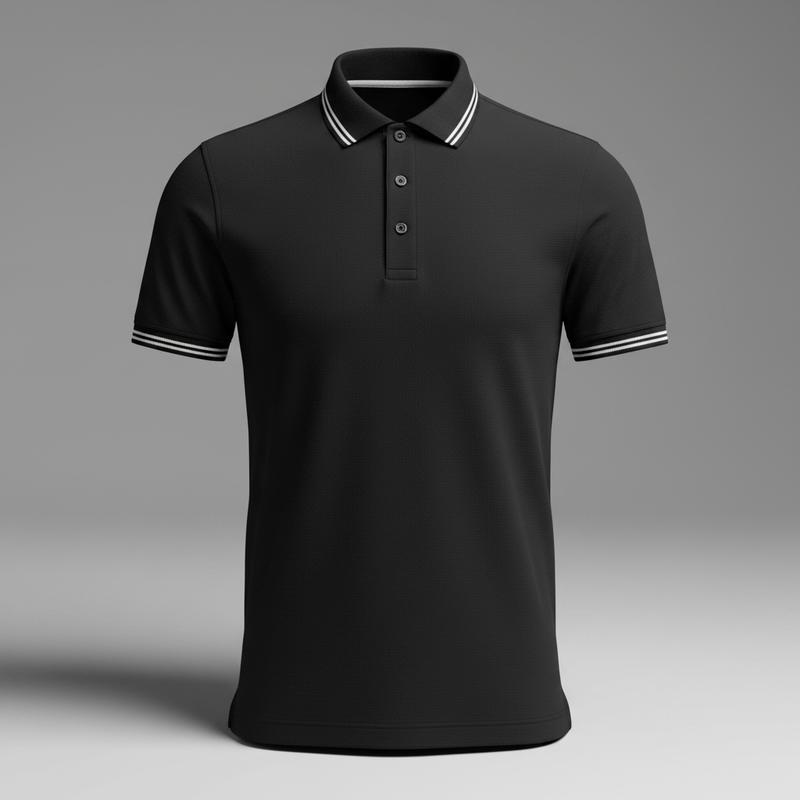 Men's Slim Fit Polo Shirt | Short Sleeve Casual Top