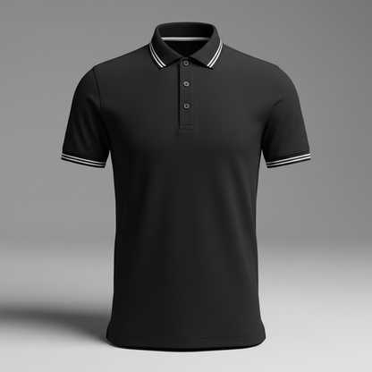 Men's Slim Fit Polo Shirt | Short Sleeve Casual Top