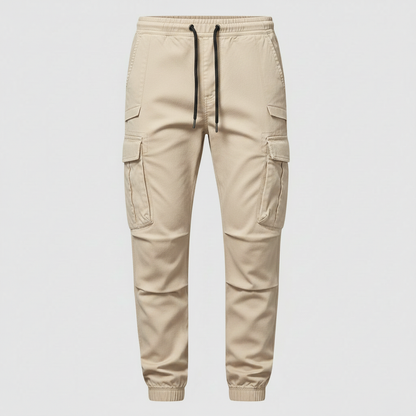 Men's Tactical Cargo Pants | Multi-Pocket Black Cargo Trousers