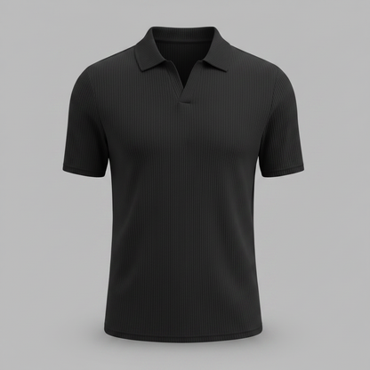 Men's Waffle Polo Shirt | Casual Summer Polo Shirts