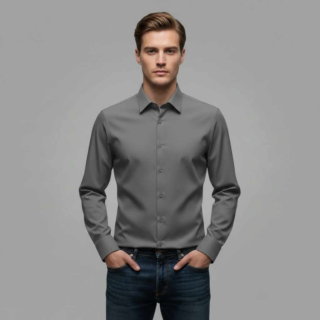 Samuel | Men's Long Sleeve Casual Shirt