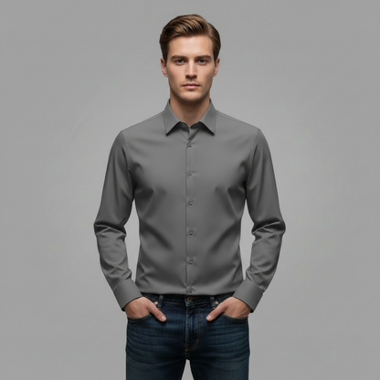 Samuel | Men's Long Sleeve Casual Shirt