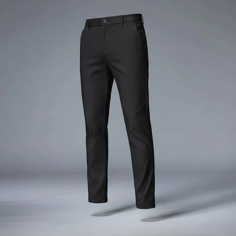 Saul | Men's Slim Fit Trousers with Stretch Fabric