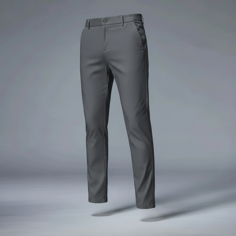 Saul | Men's Slim Fit Trousers with Stretch Fabric